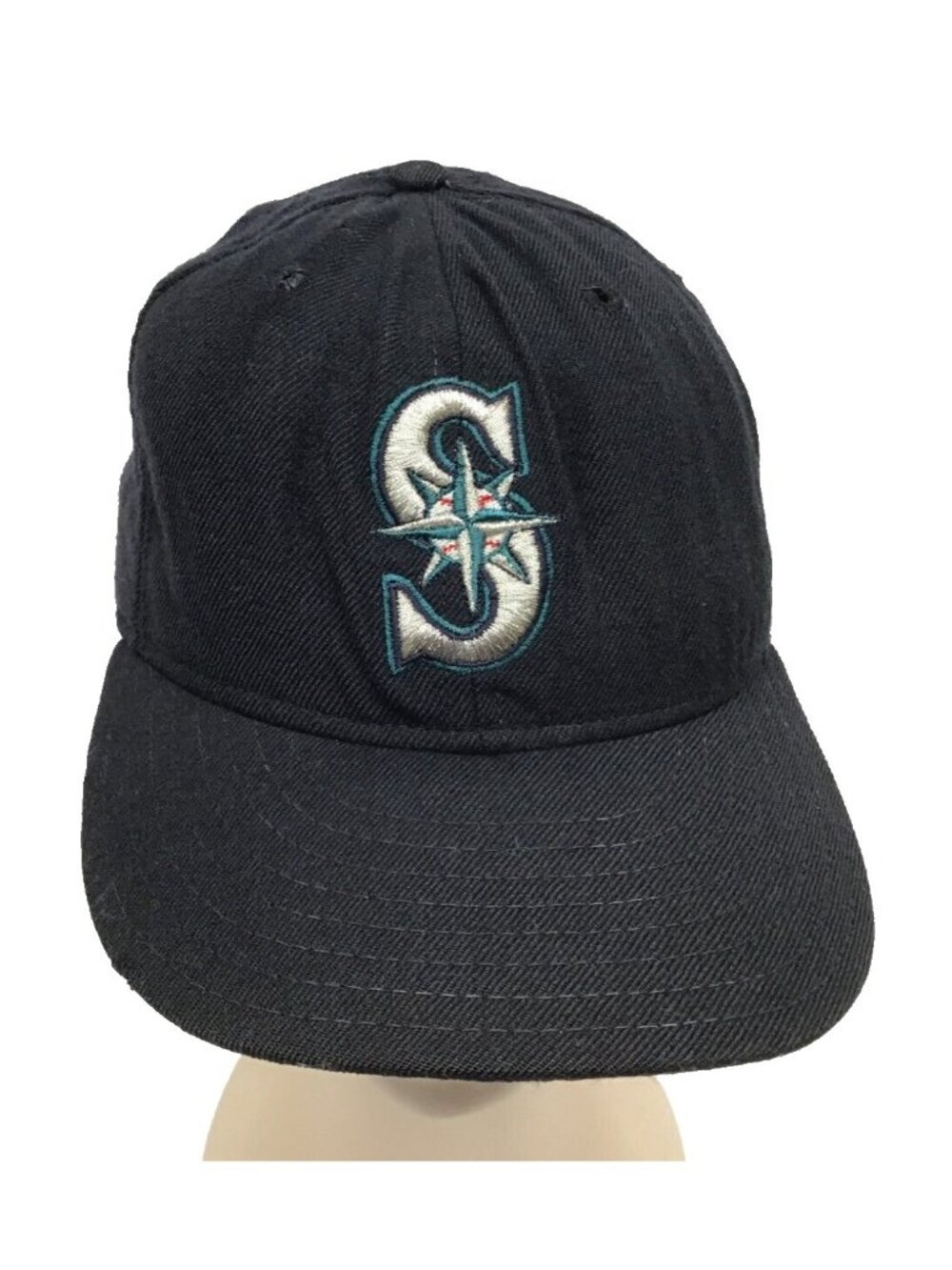 Seattle Mariners Vintage 1990s New Era Wool 7 3/8 MLB Cap